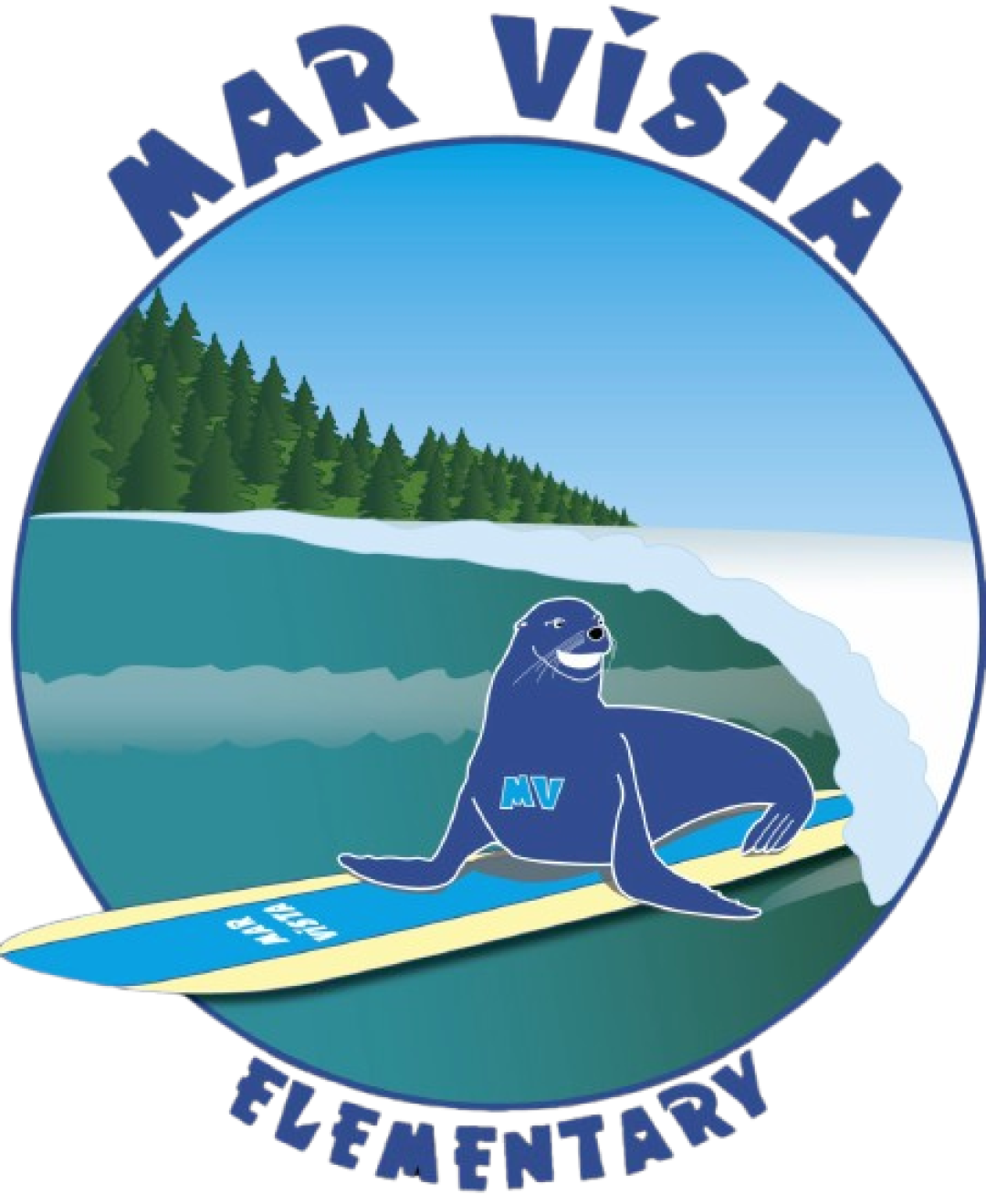 Mar Vista Parent and School Club MVPs logo